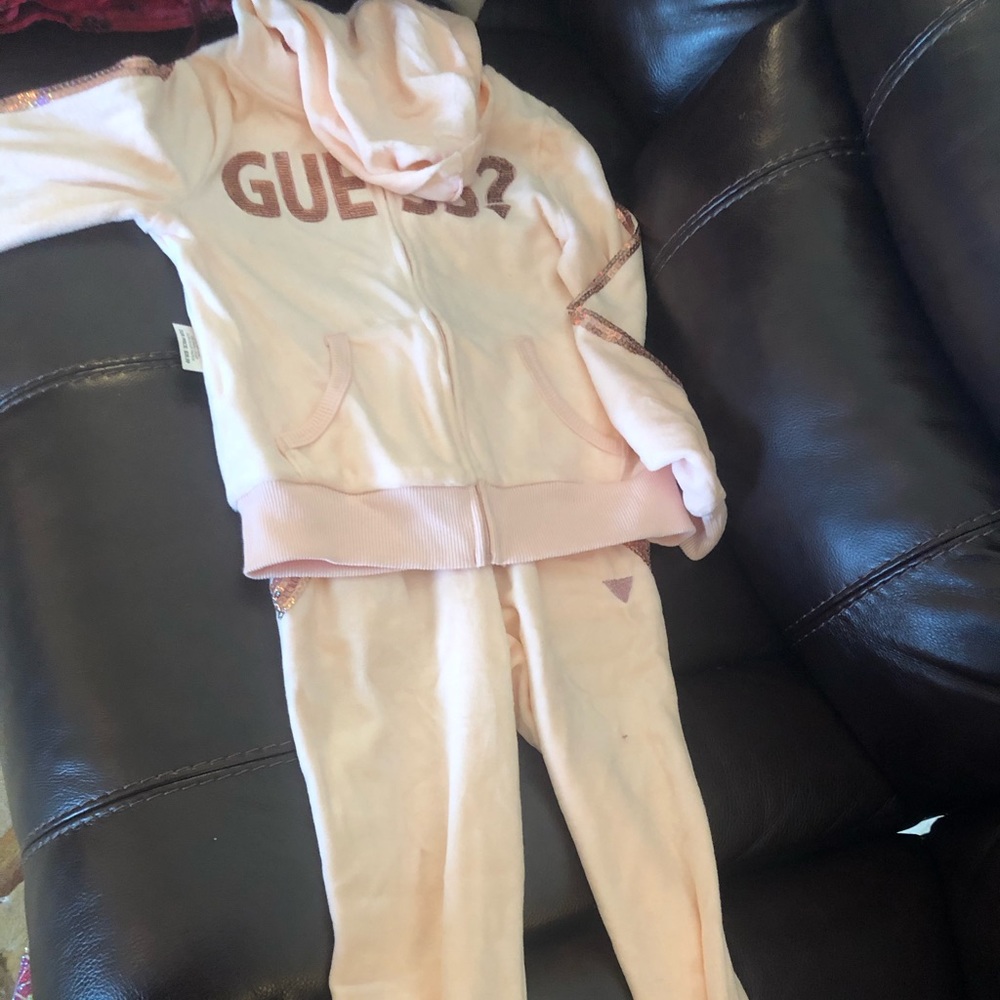 Guess girls track suit